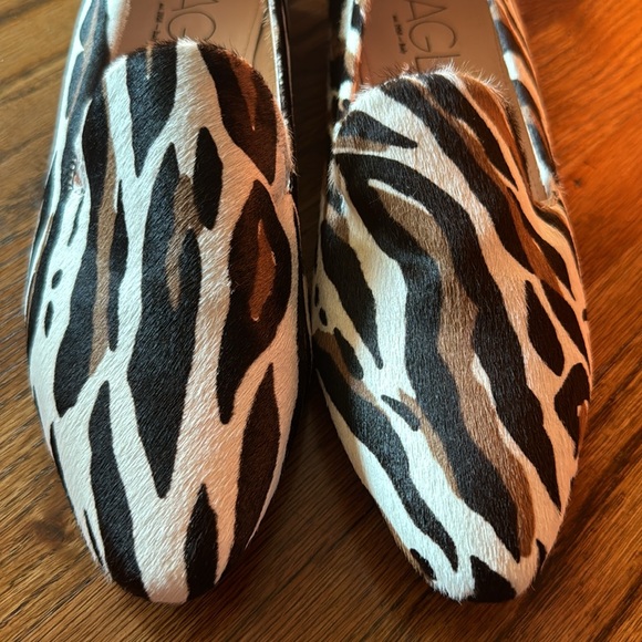 AGL Haircalf Animal Print Loafer - Picture 7 of 9